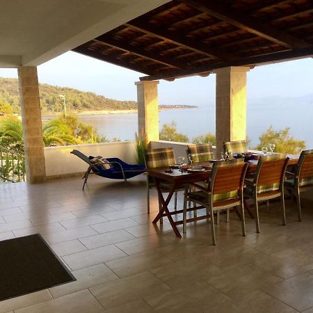 Schönes Ferienhaus direkt am Meer Stomorska Exterior foto